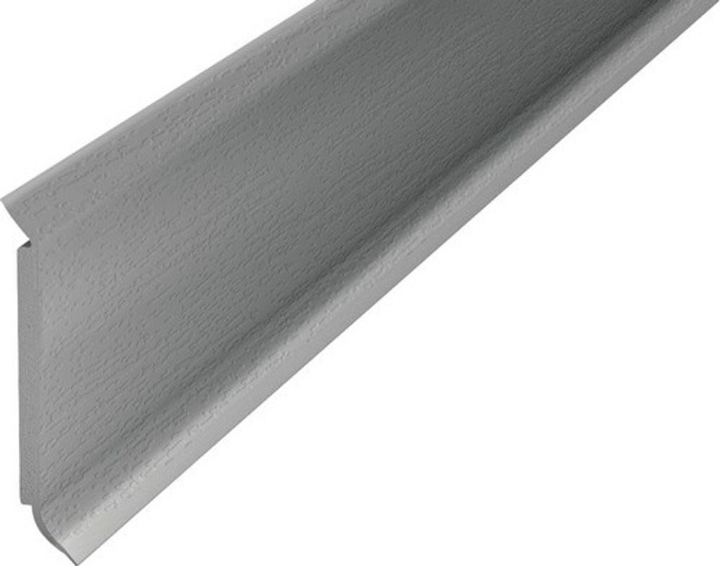 Prinz Kernsockelleiste silber 2500x60x15 mm