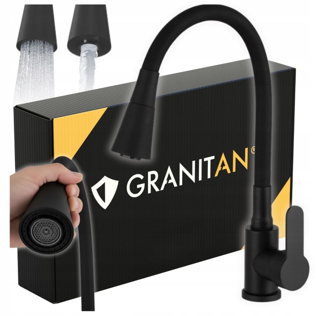 Granitan | FLEXO - Rubinetto da cucina - Bocca flessibile - Immagine del prodotto 