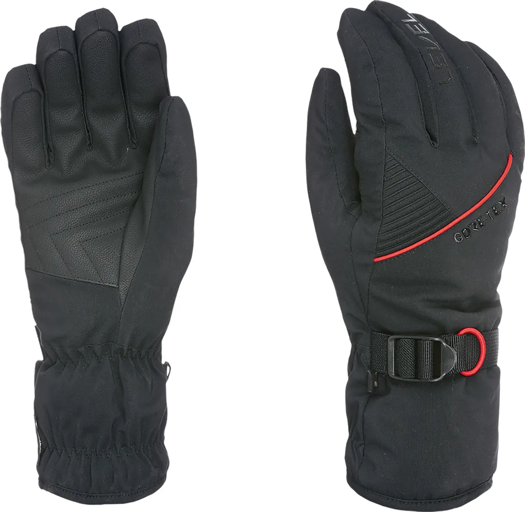 Gants de Ski Imperméables Level Trouper Gore-Tex Noirs Homme M Anti-Froid