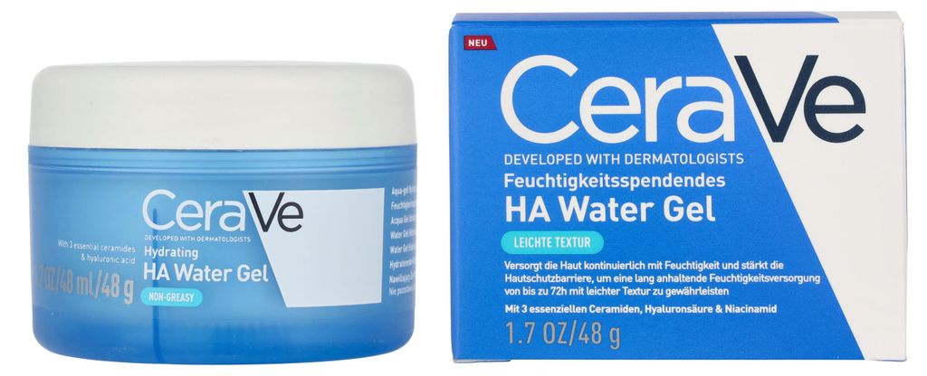WASSERGEL hydratuje díky kyselině hyaluronové, regeneruje a Obrázek produktu 