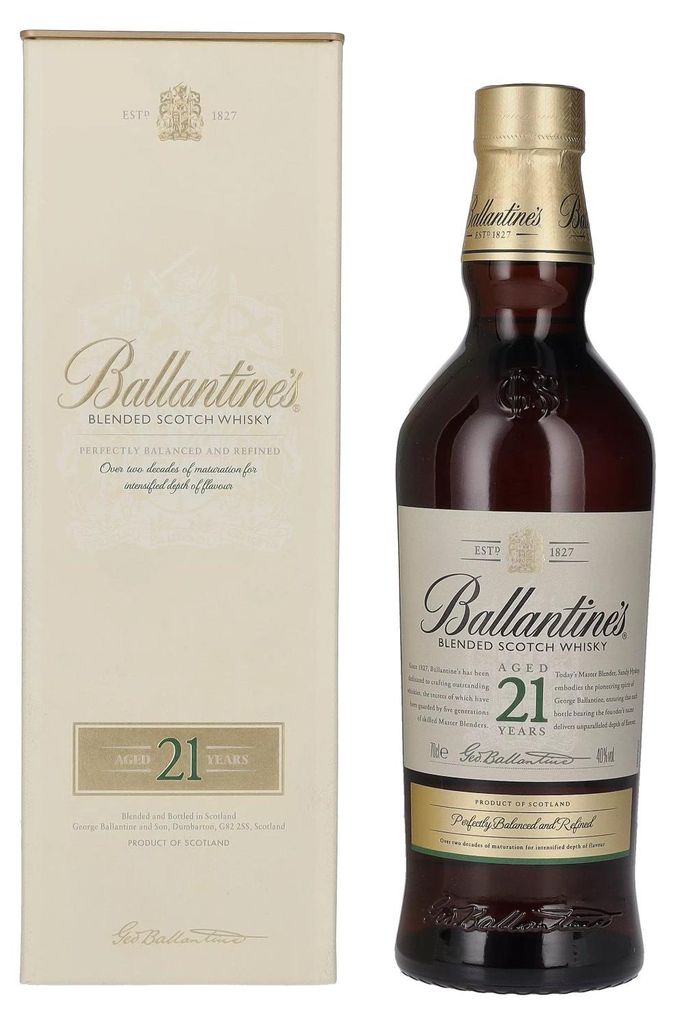 Ballantine’s 21 Years, 0,7 l, Gemischt, Schottland, 21 Produktbild 