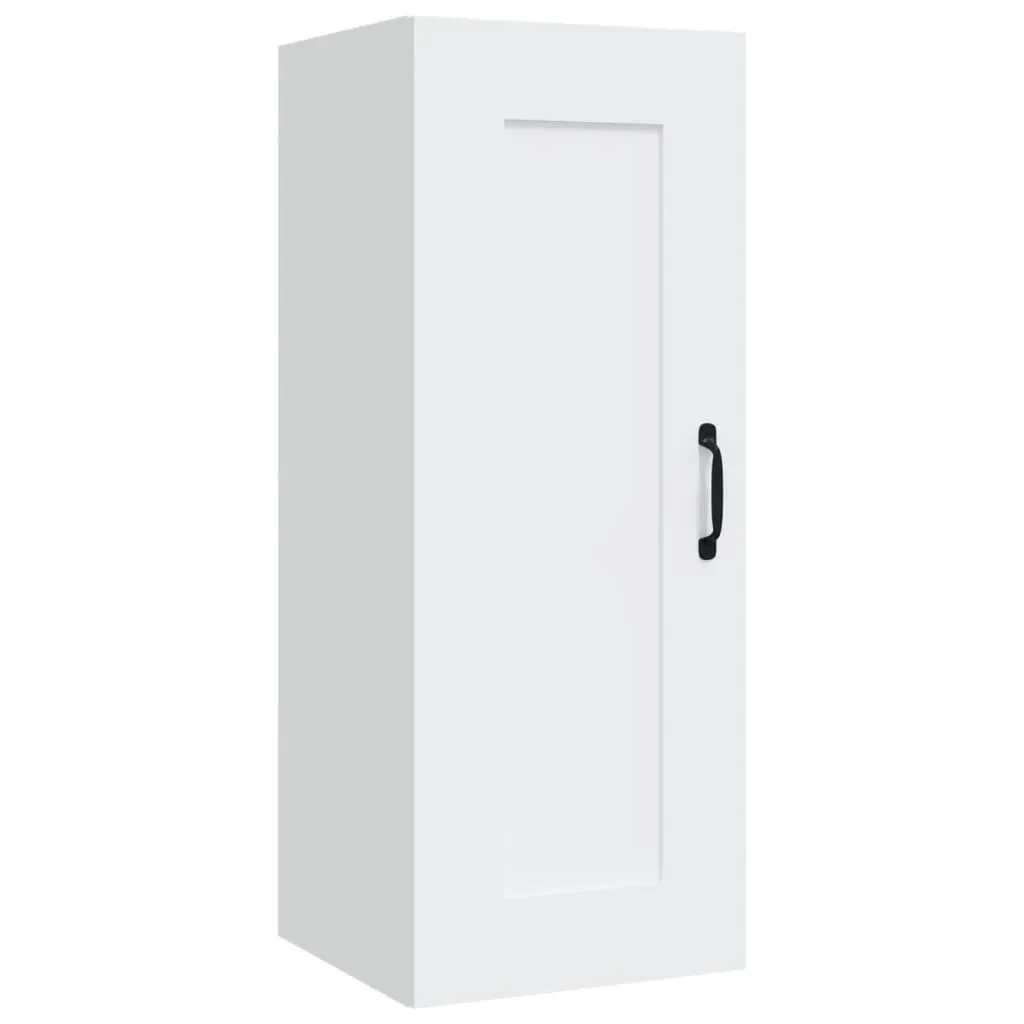Pensile SYFAX™ Bianco 35x34x90 cm | Mobile Bagno Legno Multistrato