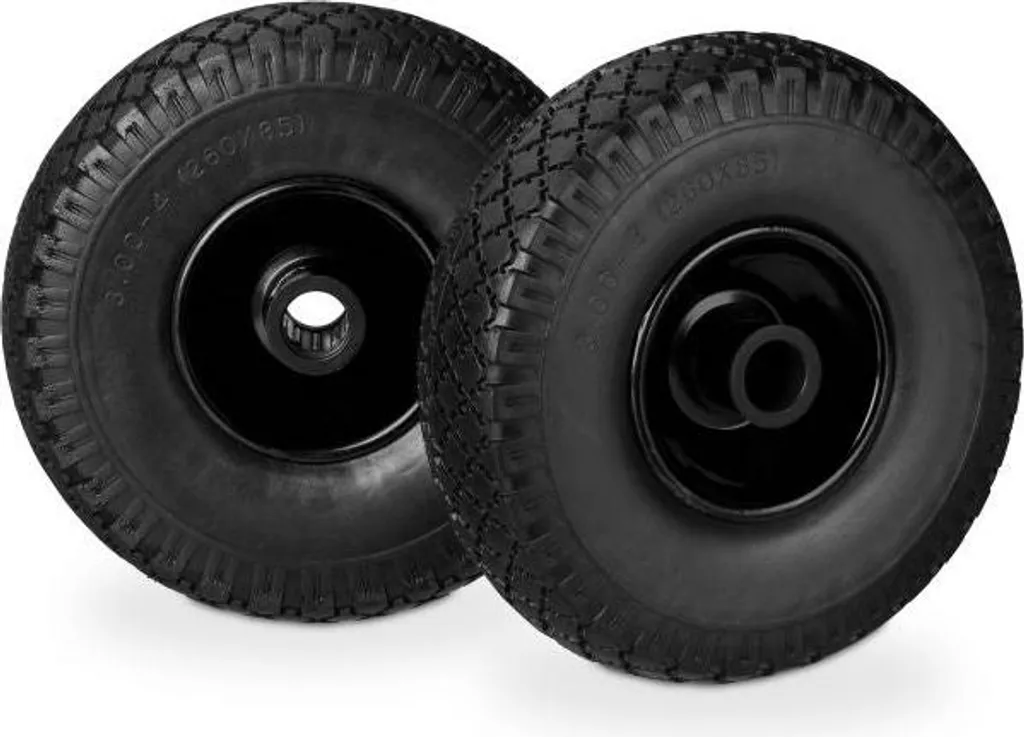 Coppia Ruote Carriola 4.00-8 - Kit Sostituzione Rapida Universale