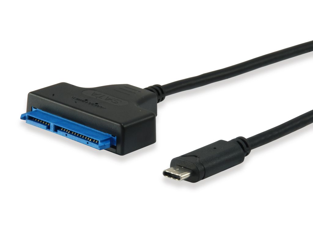 equip USB 3.1 Adpater Typ C Stecker auf SATA Stecker Produktbild 
