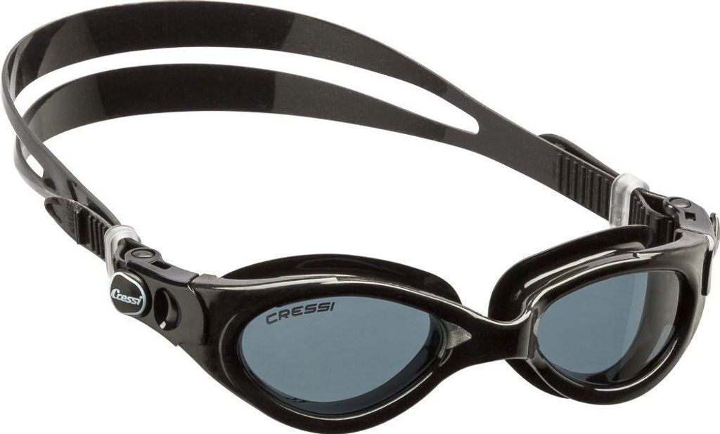 Cressi Flash Medium Schwimmbrille Für Frauen Schwarz  Damen Produktbild 
