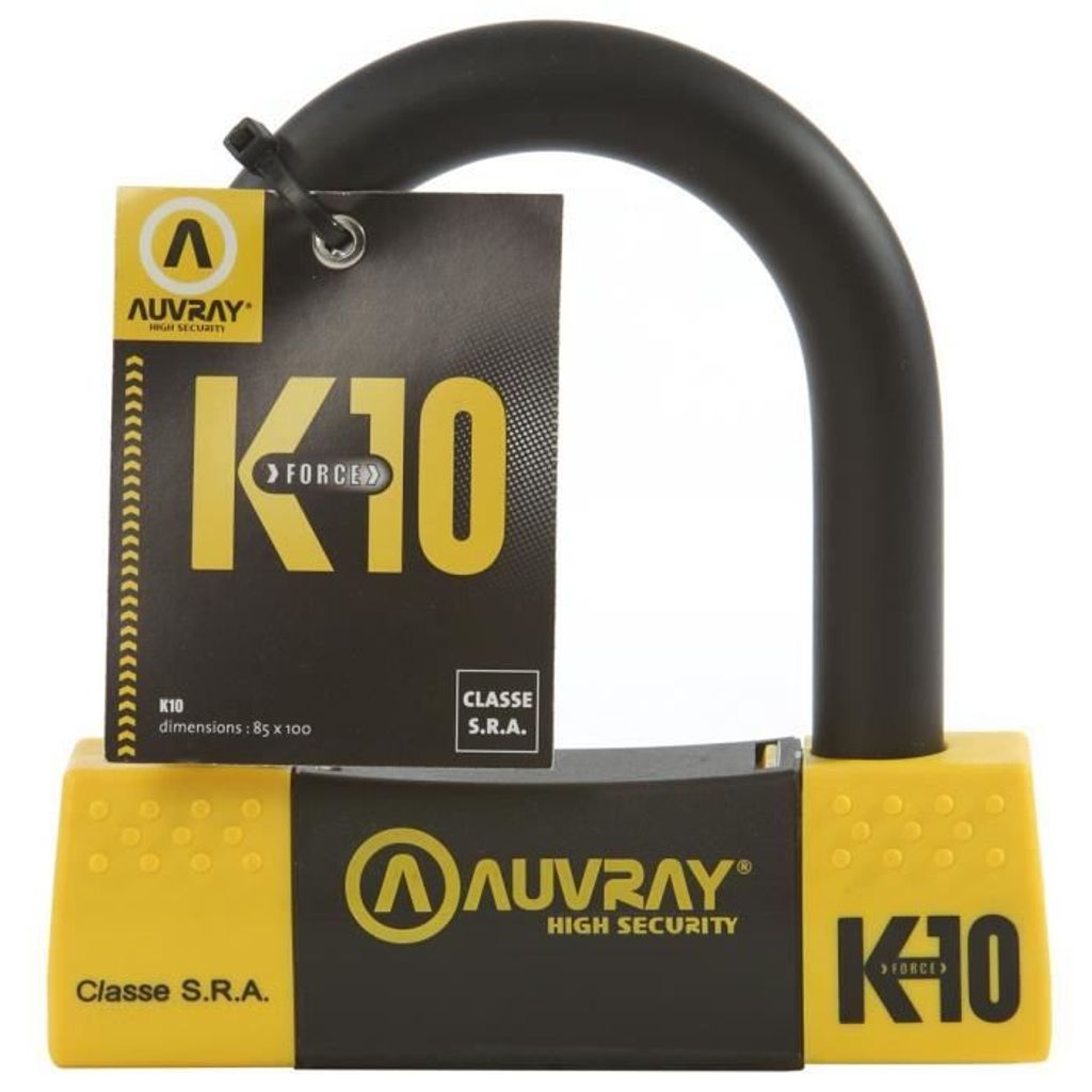 Auvray Sra U K10 Bügelschloss Golden 85 x 100 mm Golden 85 x 100 mm