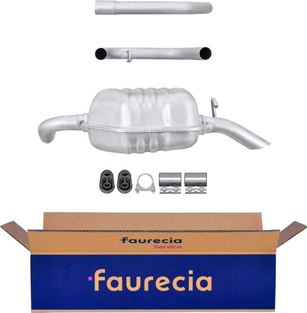 Endschalldämpfer FAURECIA IAM-Expertise passend für u.a. FORD MONDEO
