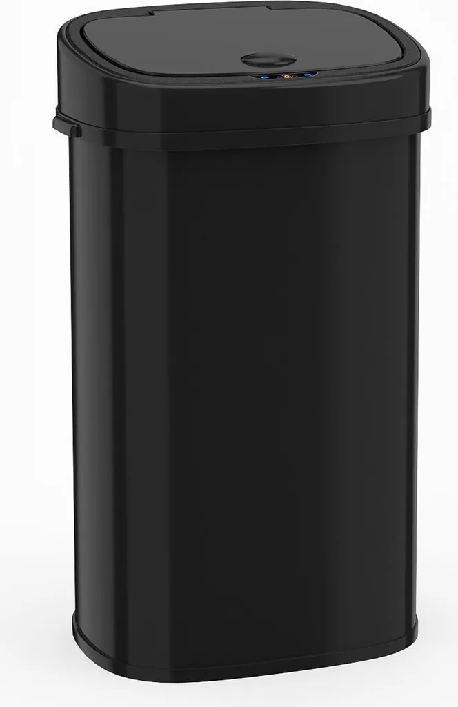 Poubelle de cuisine 58 L tri sélectif automatique en inox Costway GYM01