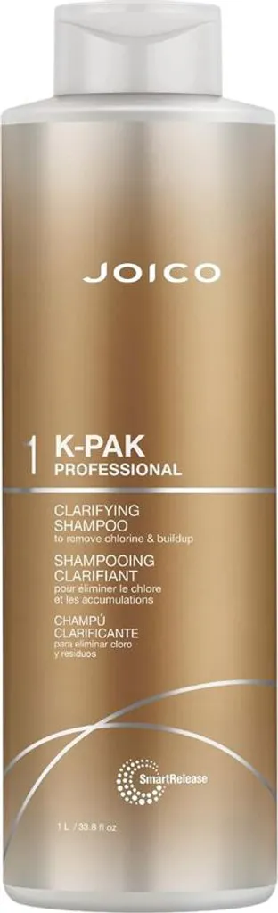Joico K-Pak Shampoing Clarifiant 1000ml Détox et Éclat Professionnel