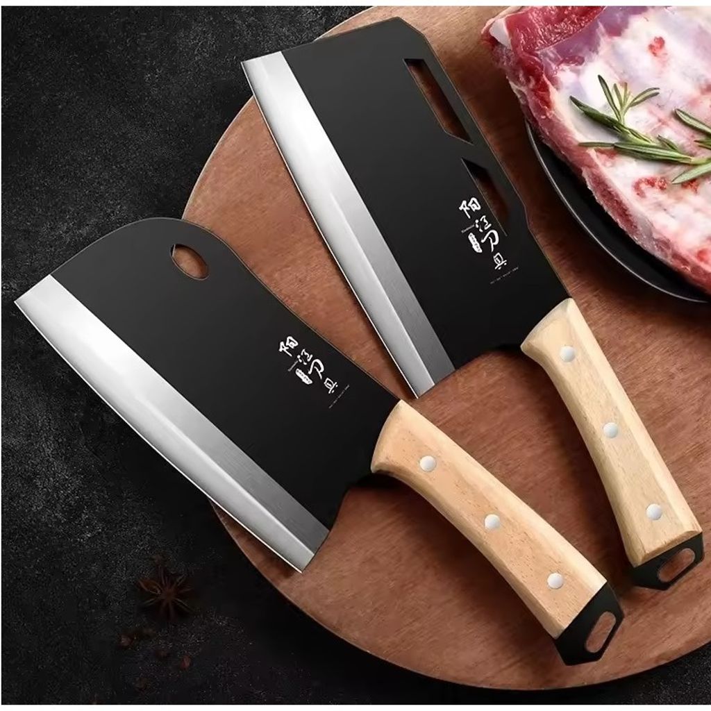 Ensemble de 2 Couteaux de Cuisine FA-33042 - Marron, Design Image du produit 