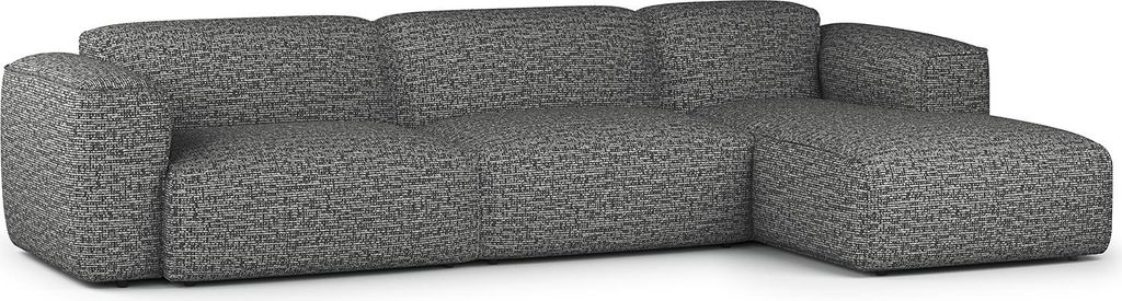 3-SITZER ECKSOFA mit Longchair