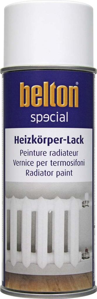 Belton special Heizkörper-Lackspray 400 ml reinweiß Produktbild 