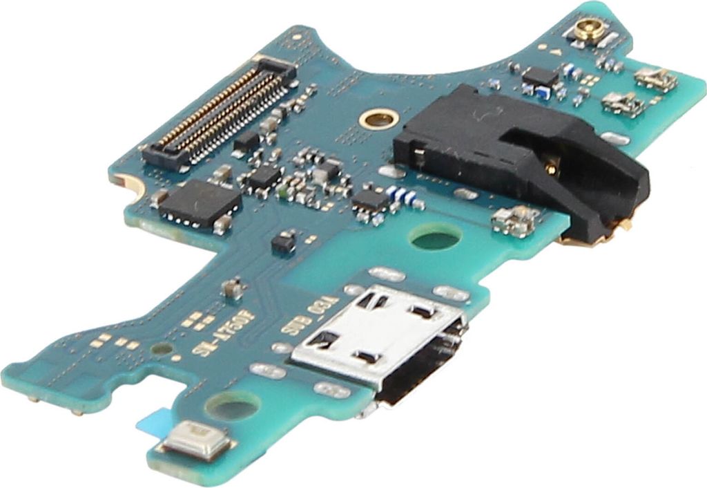 Micro-USB Ladeanschluss+Flexkabel/3.5mm Klinkenstecker Ersatzteil Galaxy A7 2018