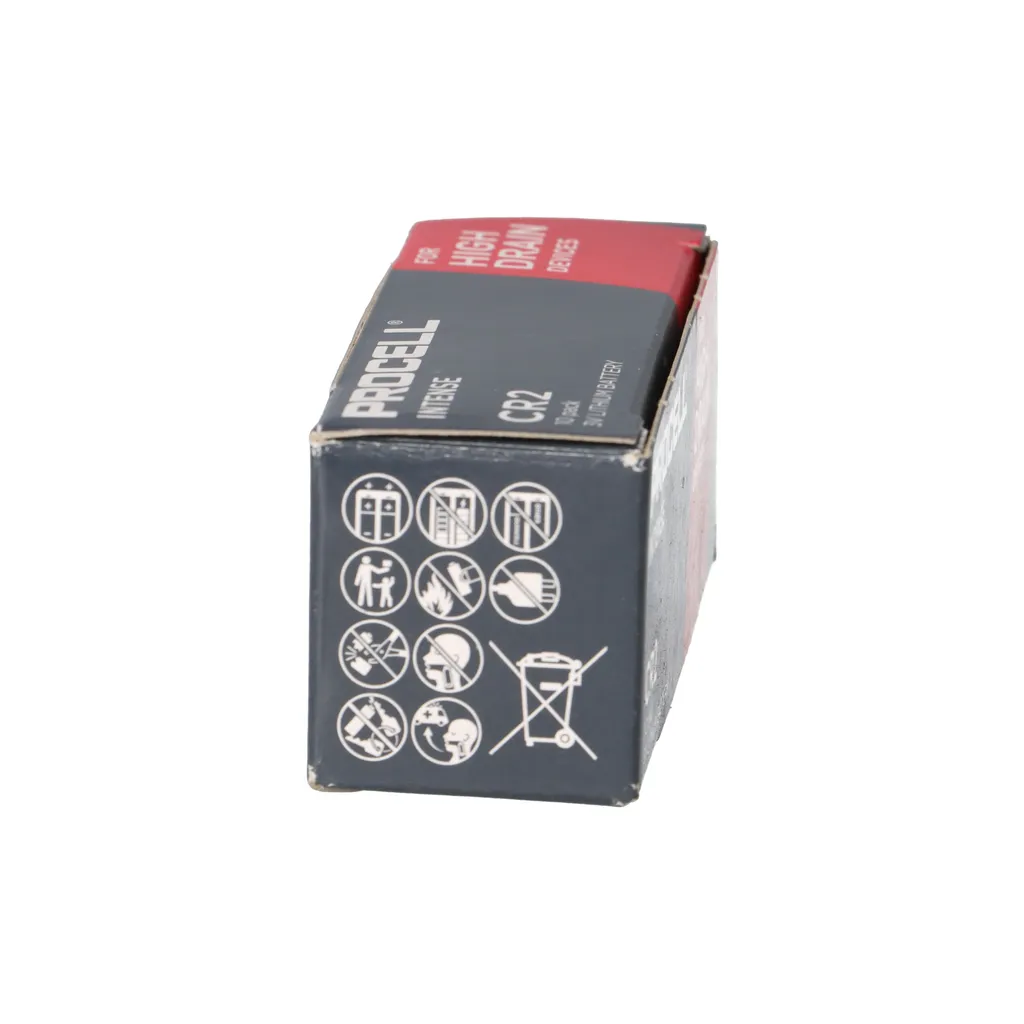 Pile CR2 3V Lithium 163300 Haute Densité - Puissance Stable et Durable - 10