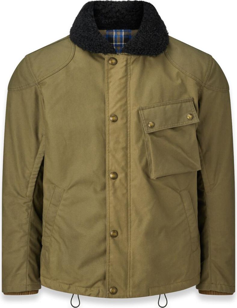 Belstaff Convoy Motorrad Textiljacke, oliv, 2XL