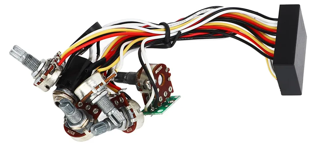 Circuit EQ basse électrique amélioration sonore et contrôle des tons