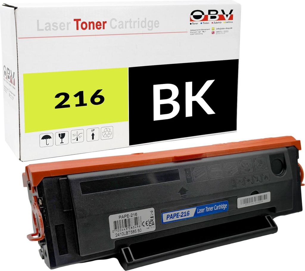OBV Toner für Pantum PE-216 für P2500 M6500 M6550 M6600 Produktbild 