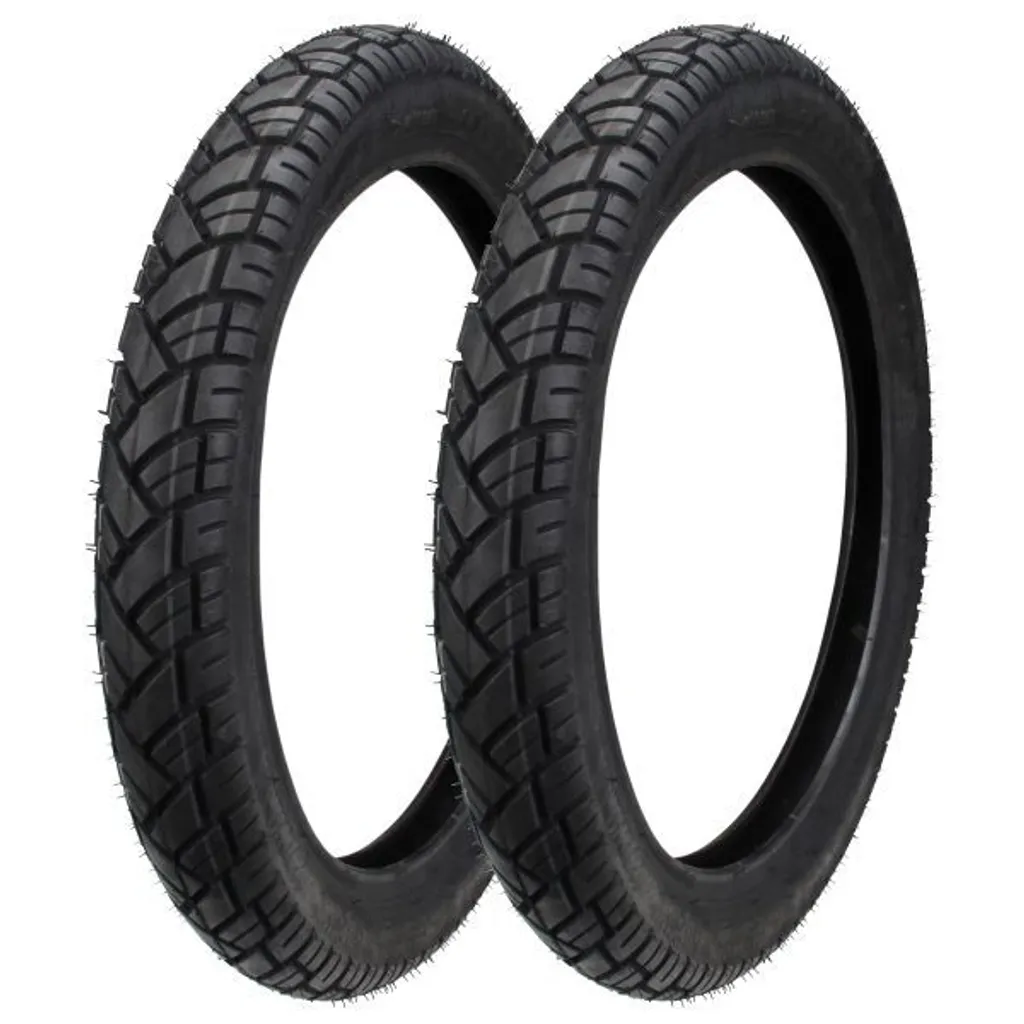 Pneu 2.75-16 VeeRubber VRM094 - Lot de 2 pour Restauration Cyclomoteur