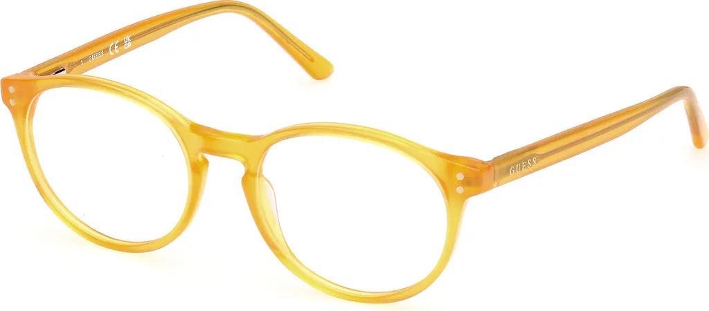 Lunettes de vue Guess GU8266 044 Orange Clair Brillant 49-17-140 TEEN