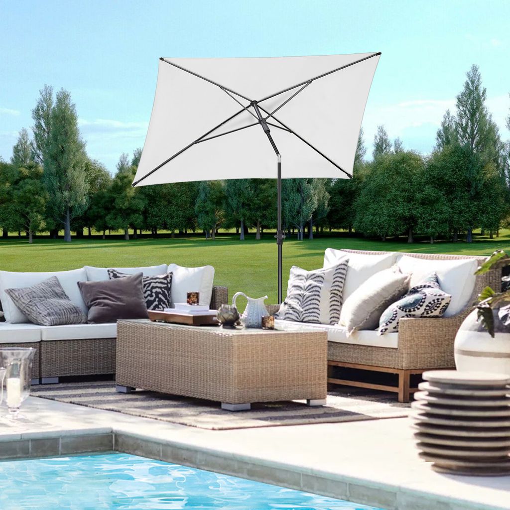 Sekey Sonnenschirme Balkon Rechteckig 210 x Kaufland.de