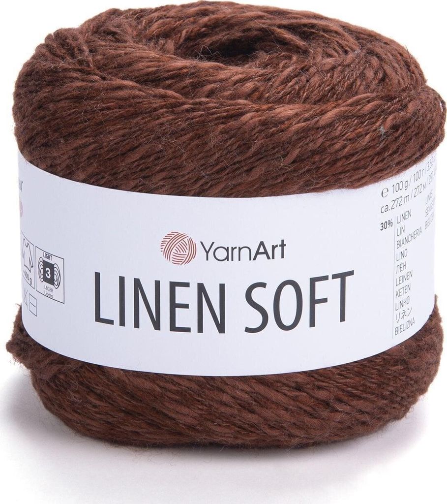 Fil doux en lin 4 x 100 g 7309 Image du produit 