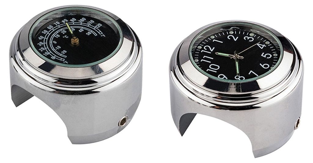 Horloge universelle pour guidon de moto et vélo, Image du produit 
