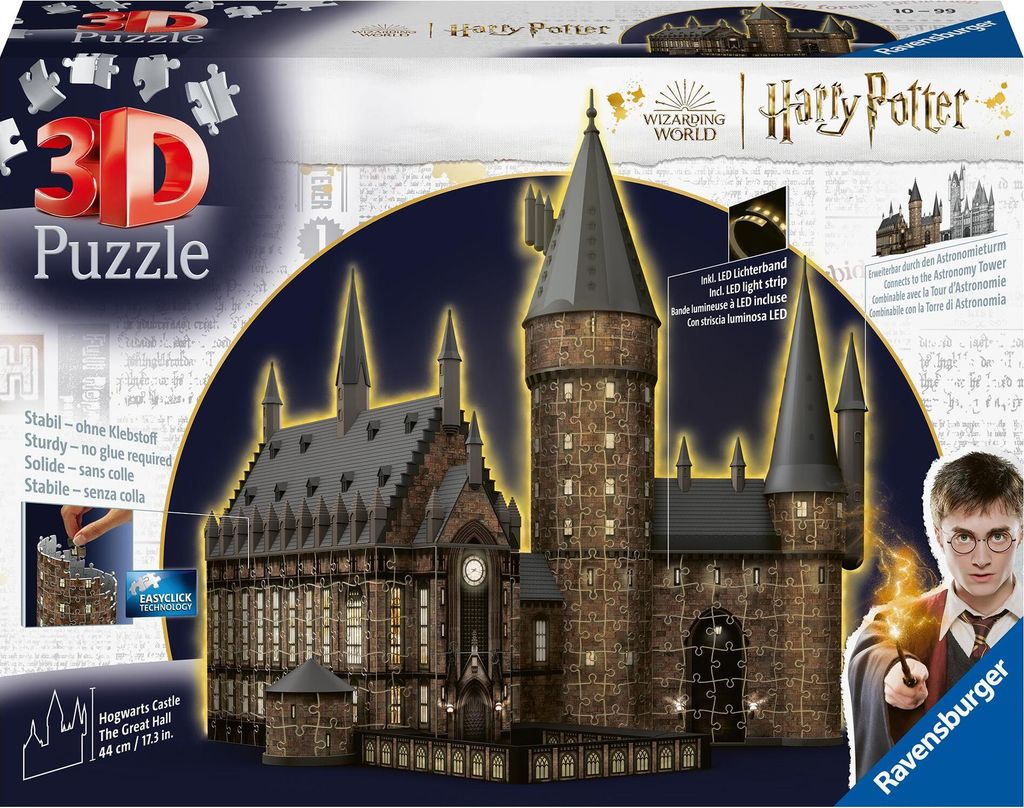 Ravensburger 3D Puzzle 11550 - Harry Potter Hogwarts Schloss