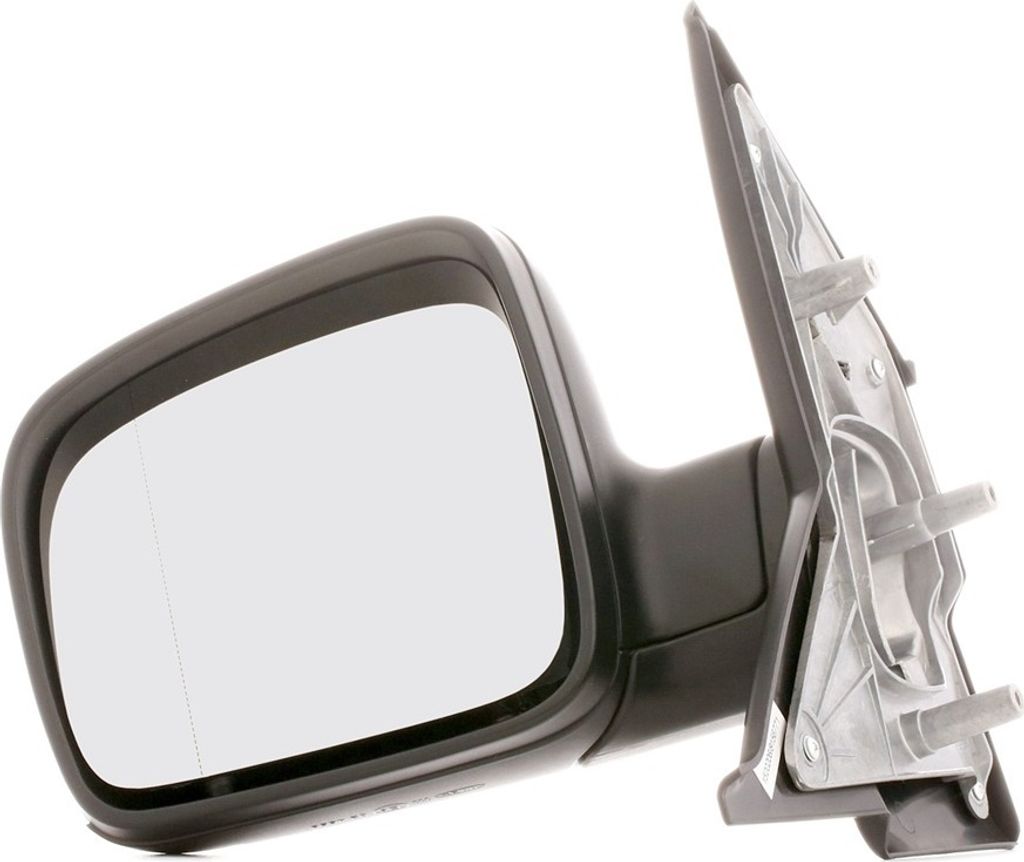 RIDEX 50O0113 Außenspiegel Seitenspiegel Links für VW Transporter V Bus (7HB, 7HJ, 7EB, 7EJ, 7EF, 7EG, 7HF, 7EC) Asphärisch Manuell