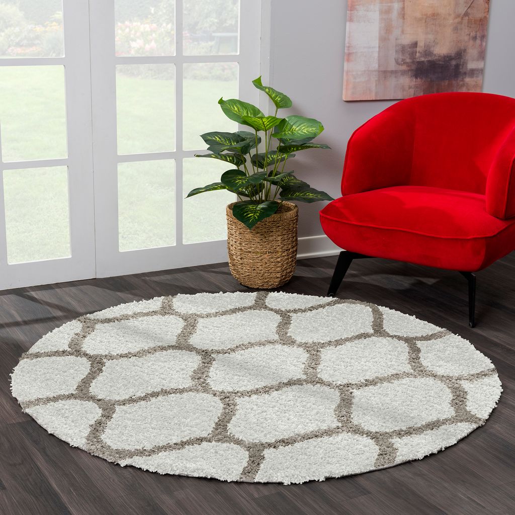 Teppich MADRID 1350 CREAM 150X150 RUND