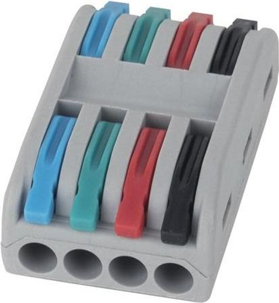 Showgear Cable Connector 4-pin RGB - Bis zu 16 A / 250 V