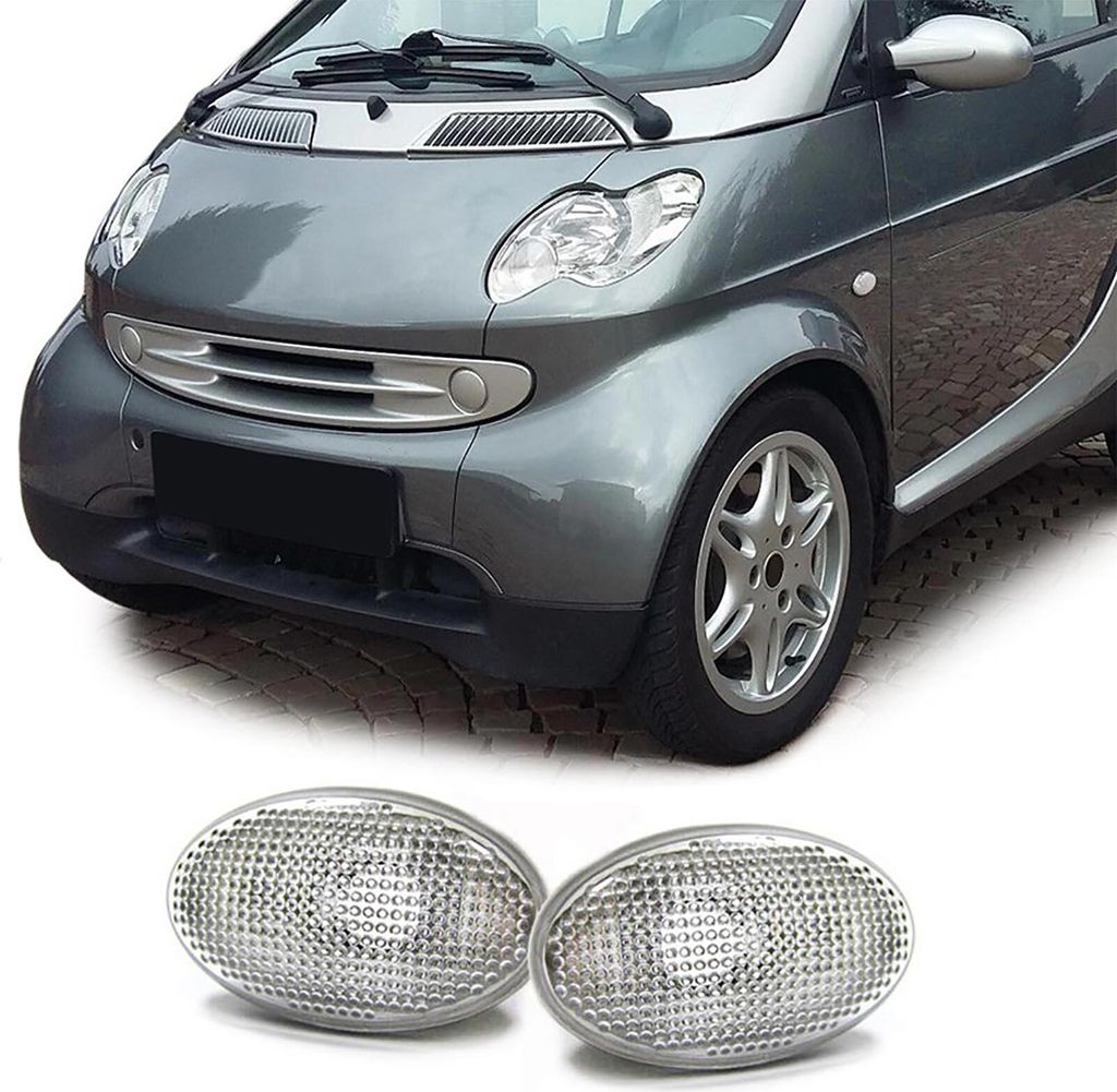 Seitenblinker weiss Paar für Mercedes A-Klasse W168 97-04 Smart 450