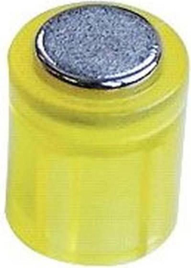 Magnet Power Zylinder 14x19mm VE=30 Stück kristallgelb