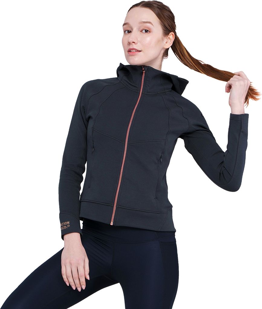 Stylische Freizeitjacke mit schickem Logo für Damen