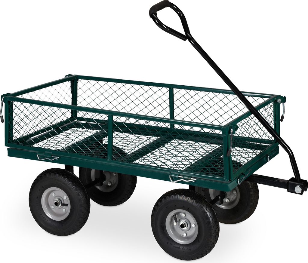 Relaxdays Handwagen, praktischer Bollerwagen für den Produktbild 