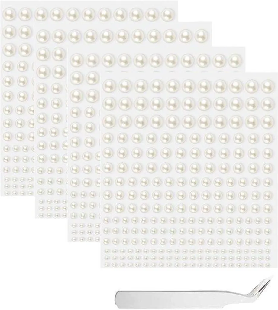 Accessoires d'ongles et travaux manuels : 900 perles adhésives