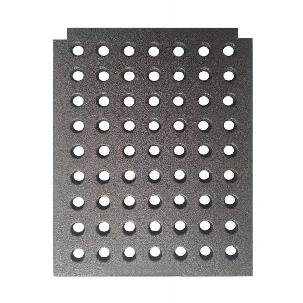 Ofenrost Eckrost für Kamin 29 x 29 cm Kaminrost Gusseisenrost Gussrost Ascherost Backofenrost Robuster Schwerlastrost Tafelrost | 290x290 mm