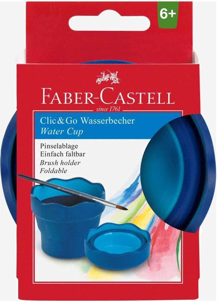 Wasserbecher Clic&Go blau Produktbild 