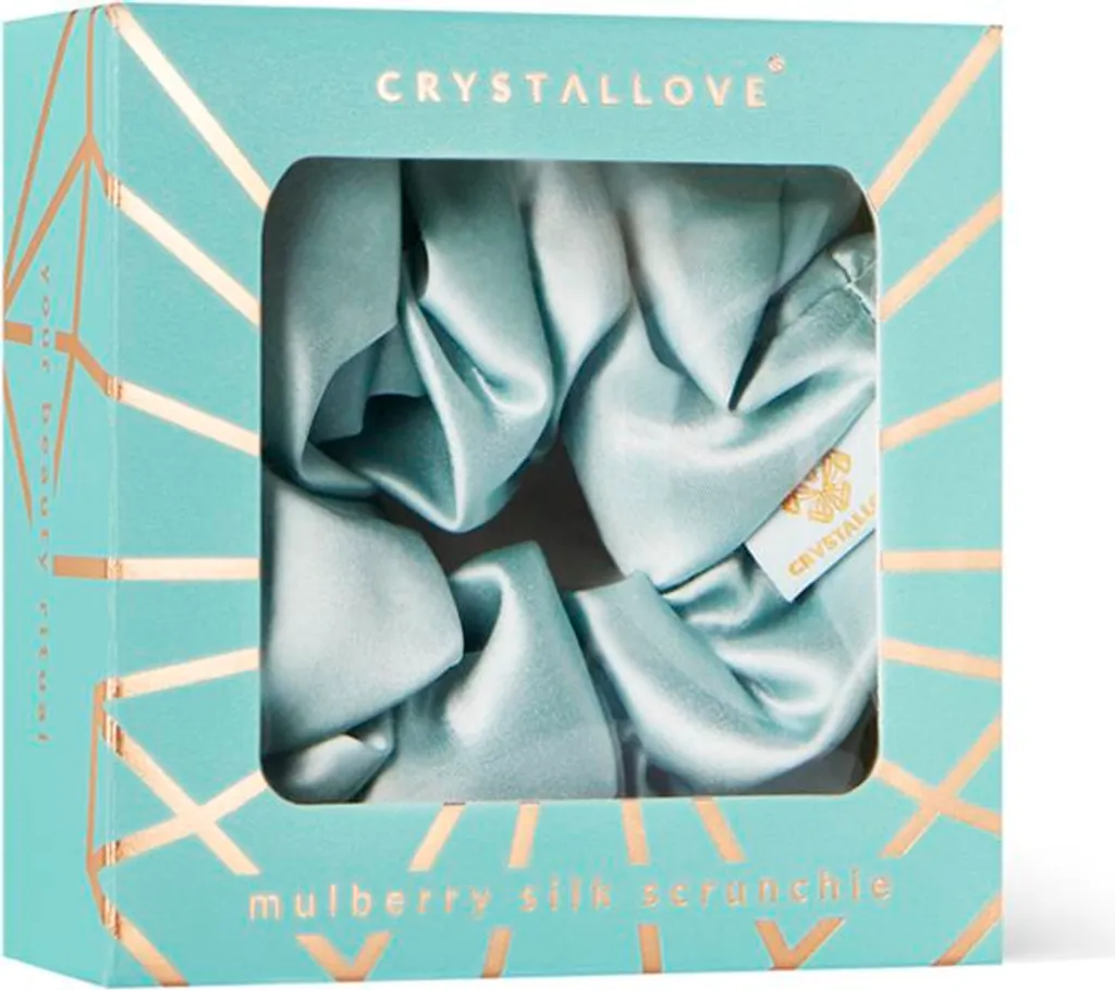 Accessoire Cheveux en Soie et Amazonite pour Chignon et Queue de Cheval - 8