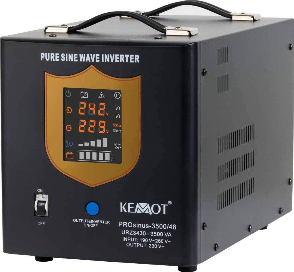 Alimentation de secours UPS KEMOT PROsinus 3500 48V/230V Image du produit 