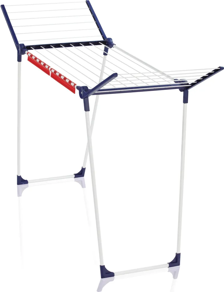 Leifheit Pegasus 150 Séchoir à linge stable - Ailes hautes et rangement