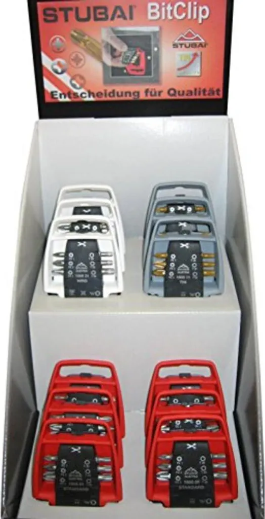 Embouts de vissage Stubai 12 pcs : fini la rouille et l'usure rapide