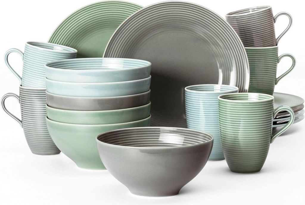 Seltmann Weiden Service de table 12 pièces, porcelaine, blanc Seltmann Weiden Service de table 12 pièces, porcelaine, blanc