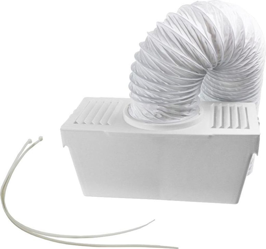 Trade-Shop Universal Wäschetrockner Kondensator Schlauch 102 mm für Hotpoint 17660 17660/2 17760 9305P 9305PE 9305W 9306A 9306P 9306PE 9306W 9315A