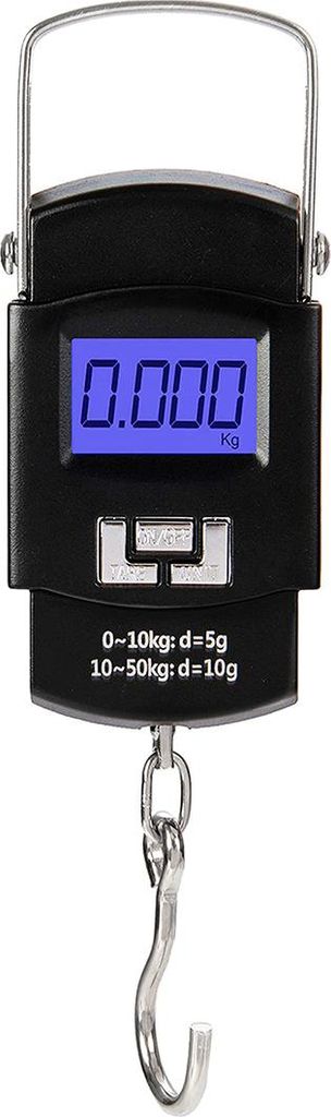 Tragbare Haushaltswaage, tragbare elektronische Waage bis 50 kg, hochpräzise Express-Lieferwaage