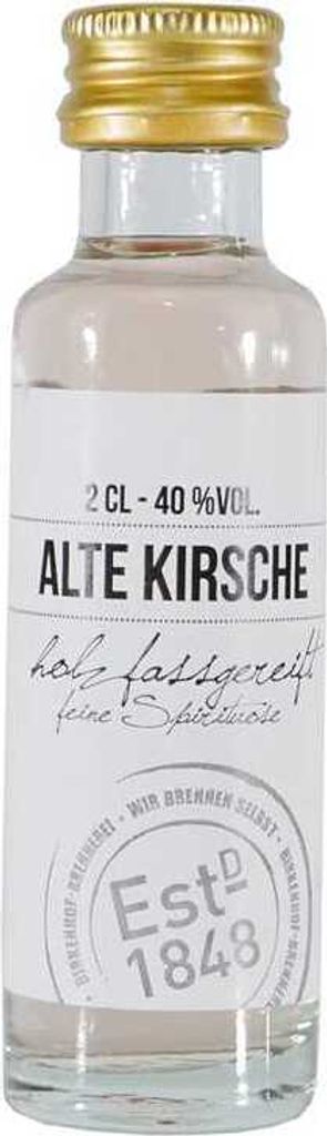 Birkenhof Alte Kirsche Obstbrand "Mini" (25 x 0,02L)