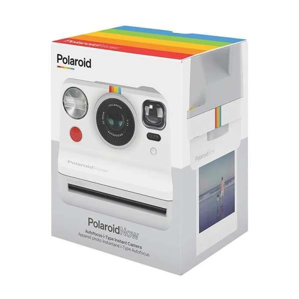 Polaroid Now Blanc Autofocus avec Double Exposition et Flash Intégré - 7
