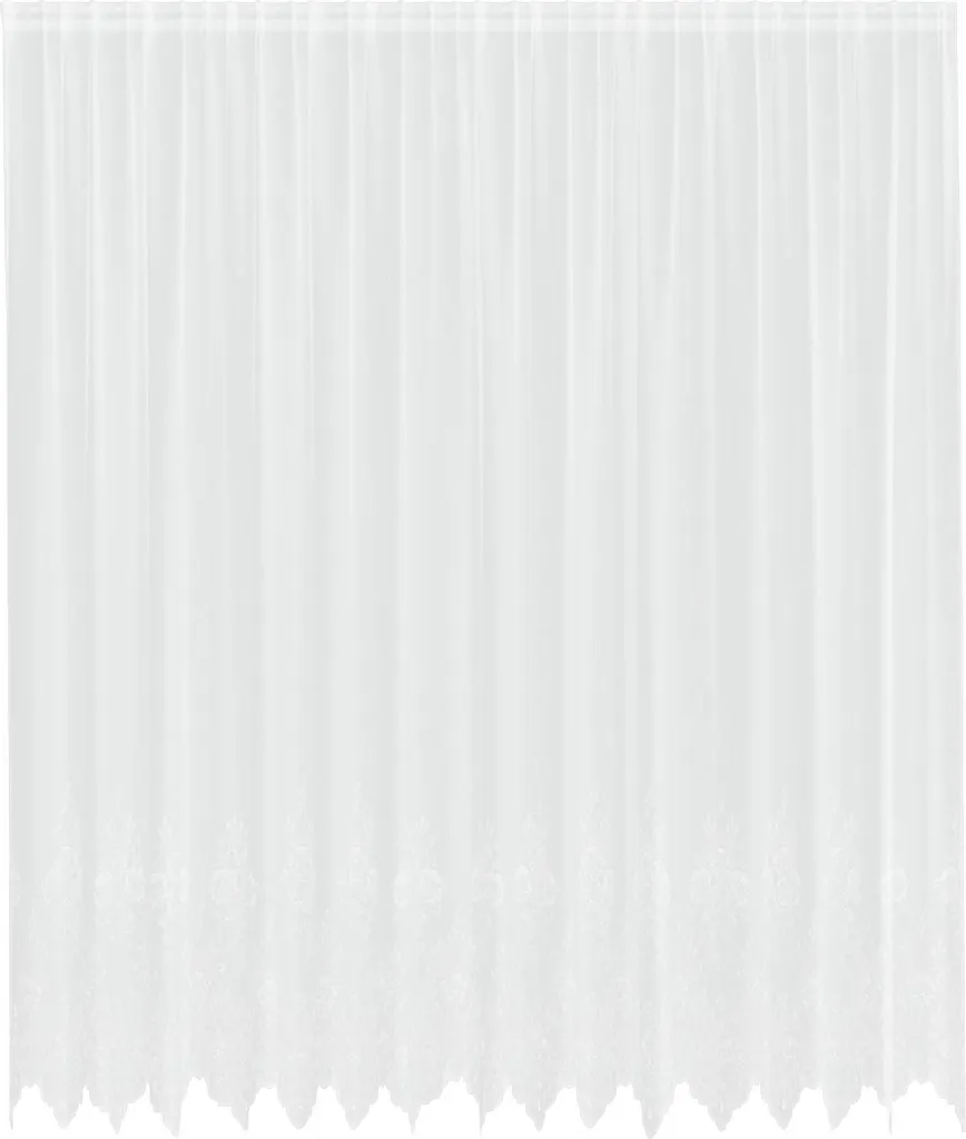 Tenda Bianca Pizzo 260x400 vidaXL - Atmosfera Romantica e Shabby