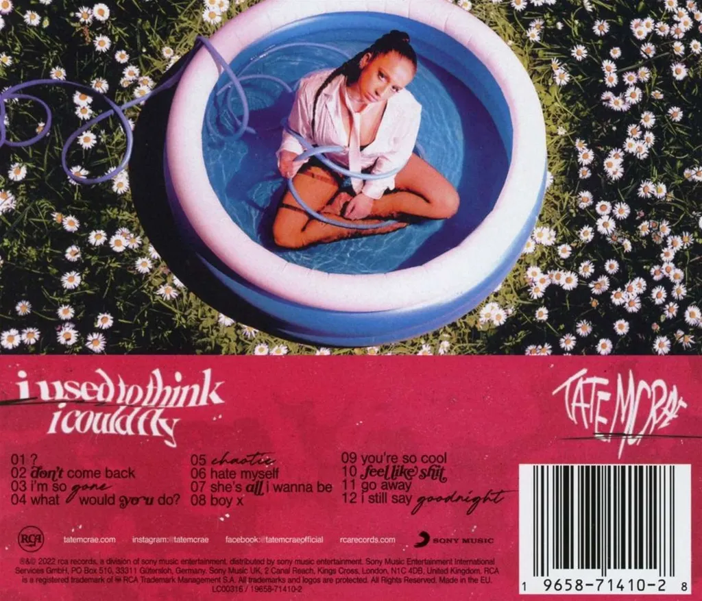 CD Tate McRae I Used To Think I Could Fly Édition Audio Haute Qualité
