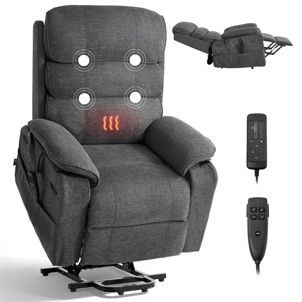 Fauteuil TV VEVOR électrique, fauteuil relax avec aide au Image du produit 