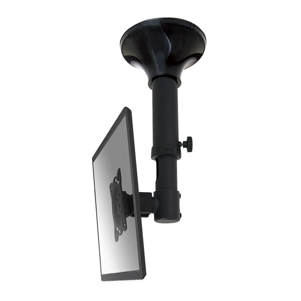 Fixation écran bureau ergonomique 10-30 pouces réglable noire